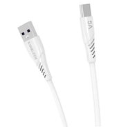 KINGLEEN K49 CABLE TYPE-C CARGA RAPIDA 5A 1MT + TRANSMISION DE DATOS
