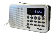 KOLKE KPR-364 RADIO AM/FM DIGITAL RECARGABLE / CON USB AUX