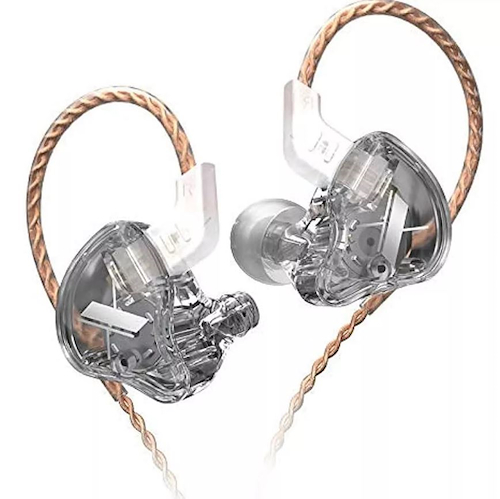KZ EDXSGR AURICULAR EDXS color gris con microfono