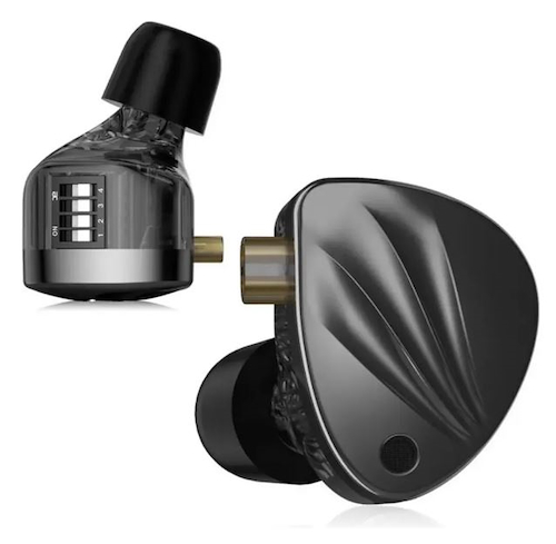 KZ KZ-KRILA AURICULAR KZ-KRILA BLACK SIN MICROFONO
