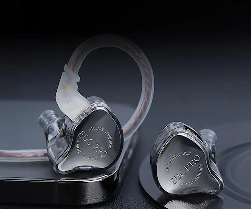KZ EDCPROS EDC color negro sin mic