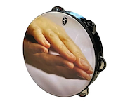 LATIN CUSTOM LC25R-M PANDERETA RELIGIOSA DE 25 CM MANOS