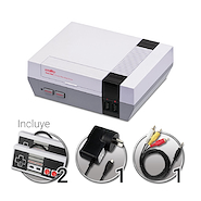 LEVEL UP RETRO NES AV CONSOLA DE JUEGO 8 BITS / CON JUEGOS INCORPORADOS