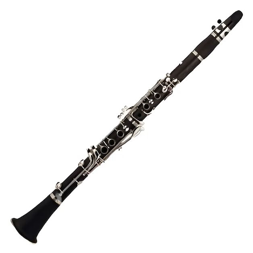 LINCOLN WIND EBONITA JY1301 Clarinete Bb negro, 17 llaves con estuche cuero