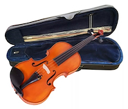 LINCOLN LSV006- Violin Acustico 4/4 TAPA MACIZA CON ESTUCHE