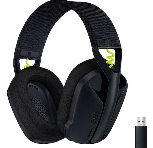 LOGITECH G-435 AURICULAR INALAMBRICO GAMING CON MICROFONO