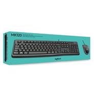 LOGITECH MK-120 COMBO DE TECLADO + MOUSE USB