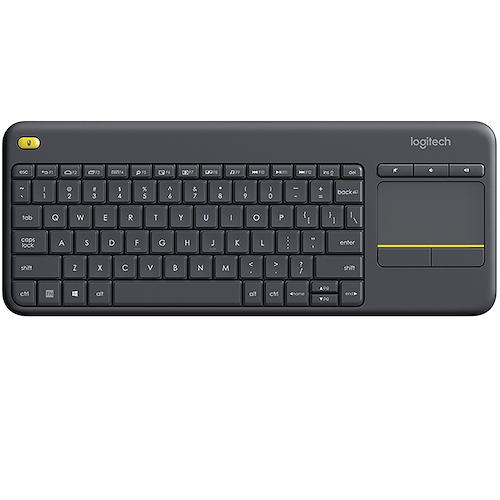 LOGITECH K-400 PLUS TECLADO INALAMBRICO CON PAD PARA TV