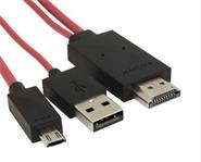 LUXELL USB-210 CABLE MICRO USB A HDMI ( MHL)