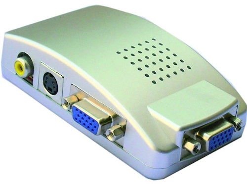 LUXELL UM-2000 CONVERTIDOR VGA A VIDEO CON ACCESORIOS