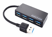 LUXELL USB-355 HUB DE 4 PUERTOS 3.0