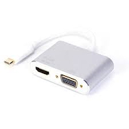 LUXELL UM-2105 CONVERTIDOR USB C A HDMI + VGA