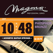 MAGMA GA120PB Encordado P/Guit. Acust. 010,014,022,028,038,048 Light