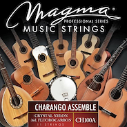 MAGMA CH100A SET Strings MAGMA CHARANGO 10C.NYLON CRISTAL SP.