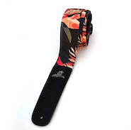 MAGMA 07MS03FO. Correa Magma polyester Flores Naranja con logo