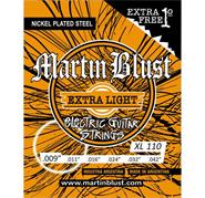 MARTIN BLUST XL-110 ENCORDADO De Guitarra Eléctrica 009 EXTRA LIGHT