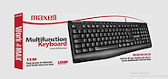 MAXELL KB-100 TECLADO DE PC MULTIFUNCION USB