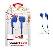 MAXELL EB-95 AURICULARES IN EAR CON CABLE STEREO BUDS