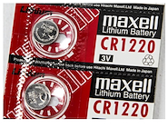 MAXELL CR-1220 Pilas para Agenda,Calculadora y Reloj