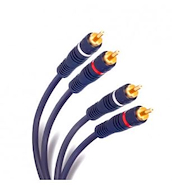 MEGALITE B-365 CABLE DE 2 RCA A 2 RCA DE LUJO DE 7 MTS