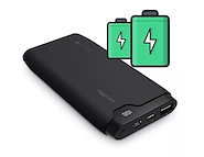 MICROCASE BIGGY PRO POWER BANK 10000 MAH / CARGA SUPER RAPIDA / 2 USB + 1 USB C
