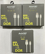 MIXOR MOD-82 CABLE USB MICRO USB - V8 SALVADOR