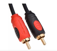 MONSTER M-100 CABLE 2 RCA A 2 RCA 5MTS