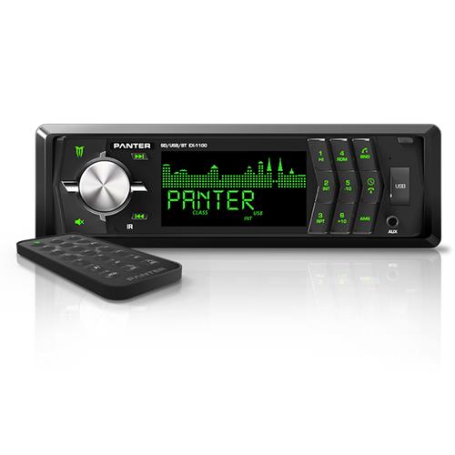 MONSTER X-1100 STEREO AM/FN USB/SD/BLUETOOTH C/REMOTO - FRENTE DESMONTABLE