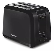 MOULINEX LT1A-1858 TOSTADORA PARA 2 RODAJAS NEGRA