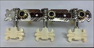 MR SHIMURA 218a CLAVIJERO PARA GUIT CLASICA , CROMADO, PERILLA T/LIRA