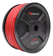 NAKAMICHI NCGPC-4 CABLE DE ALIMENTACION 4 GAUGE POR METRO