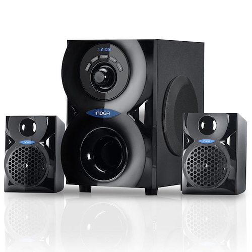 NOGA SPARK PARLANTE DE PC 2,1 20 WATTS / BLUETOOTH Y CTROL REMOTO