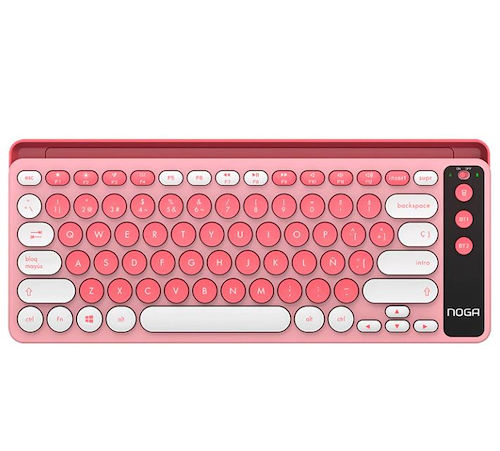 NOGA NKB-Q30 TECLADO INALAMBRICO BLUETOOTH 2.4G / SOP MULTITAREA