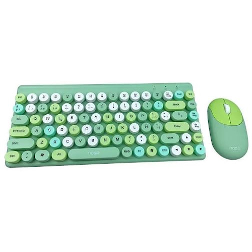 NOGA S5700 TECLADO + MOUSE INALAMBRICO/ VARIOS COLORES