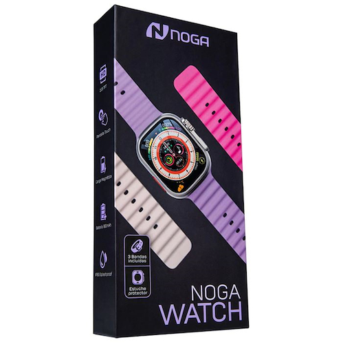 NOGA SW-16S SMARTWATCH NOGA / RITMO CARDIACO / CAMBIO MALLA