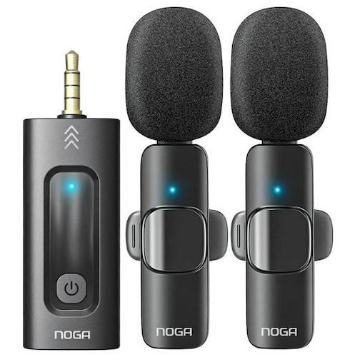 NOGA NG-MI35S MICROFONO INALAMBRICO P/CELULAR X2/AUXILIAR