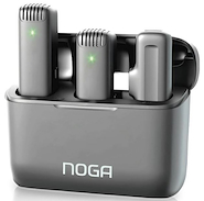 NOGA NG-MI11S MICROFONO INALAMBRICO P/CELULAR X2/ TYPE C