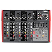 NOVIK NVK-802FXBT CONSOLA MIXER 8 CH / MP3 / USB / BLUETOOTH