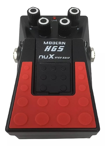 NUX HG5 PEDAL DE EFECTO MODERN HIGH GAIN