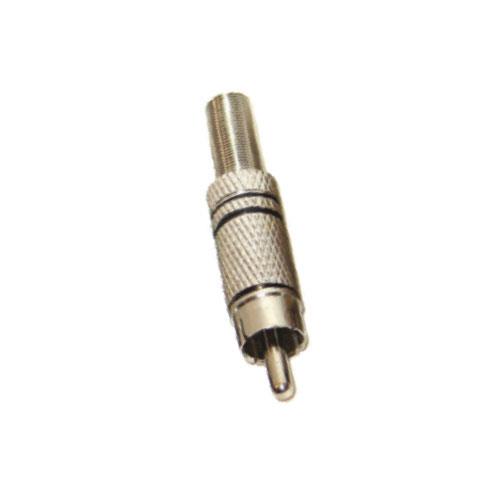 Nippon America RCA-MET RCA MACHO METAL PARA CABLE 5 Y 6 MM. ( COLORES VARIOS )
