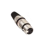 Nippon America JD-361 FICHA CANON 3 PATAS HEMBRA ( COLORES VARIOS )