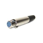Nippon America MIC-H FICHA HEMBRA CANON 3 PATAS METAL