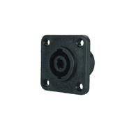 Nippon America X-1097 CONECTOR SPEAKON 4 PINES HEMBRA A CHASIS RECTANGULAR