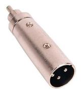 Nippon America AU73 ADAPTADOR MACHO RCA / MACHO CANON 3 PATAS