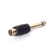 Nippon America AU20 ADAPTADOR HEMBRA RCA / MACHO 6,5 MONO