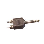 Nippon America AU55 ADAPTADOR 6,5 STEREO /  2 RCA MACHO