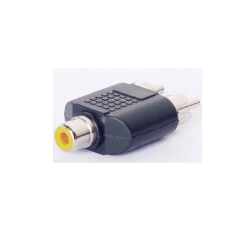 Nippon America AU11 ADAPTADOR 2 MACHO RCA / HEMBRA RCA