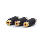 Nippon America AU50 PROLONGADOR EMPALME 3 HEMBRA RCA / 3 HEMBRA RCA