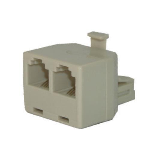 Nippon America ADT3/8C ADAPTADOR 1 PLUG A 2 JACK HEMBRA RJ45 8 CONTACTOS