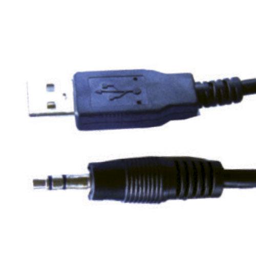 Nippon America USB-A-3.5/1M CABLE 3.5 STEREO A USB MACHO A 1 MT